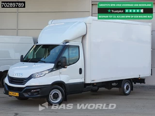 Iveco Daily 35S16 Automaat Bakwagen Achterdeuren 160PK Airco Camera Euro6 Meubelbak Koffer 21m3 Airco