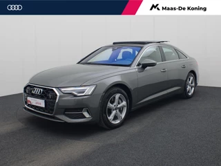 Audi A6 Limousine 50 TFSIe 220kW/299PK quattro S Line · 360°Camera + Parkeersensoren · Panoramadak · Trekhaak · Garantie t/m 14-04-2029 of 100000km.