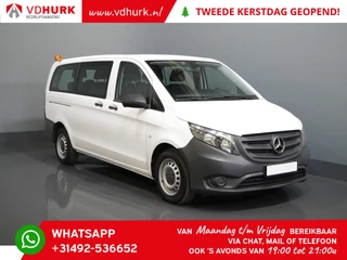 Mercedes-Benz Vito Tourer 110 CDI L2 € 36.934,- incl. BTW/ BPM Combi/ Kombi/ 9 Pers./ 9P/ 9 Persoons/ Navi/ Cruise/ PDC/ Airco