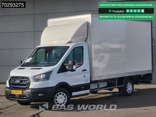 Ford Transit 130pk Laadklep Bakwagen Airco Cruise Euro6 Meubelbak Koffer 19m3 Airco Cruise control