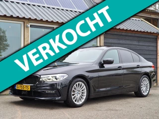 BMW 5-serie 520i High Executive (Schuifdak / Leder / Sportstoelen / Adaptieve cruise / Led / Parkeersensoren V & A / Camera)