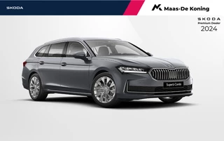 Skoda Superb Combi 1.5 TSI MHEV First Edition | Chrome pakket | Trekhaak wegklapbaar | 18 inch lichtmetalen velgen formosa | 2000,- euro inruilbonus