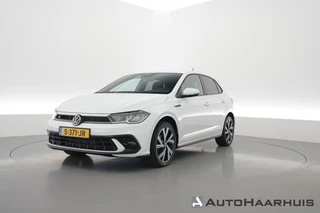 Hoofdafbeelding Volkswagen Polo Volkswagen Polo 1.0 TSI R-Line DSG | Adapt. Cruise | Apple CarPlay & Android Auto | Trekhaak | Navi | 17" | DAB