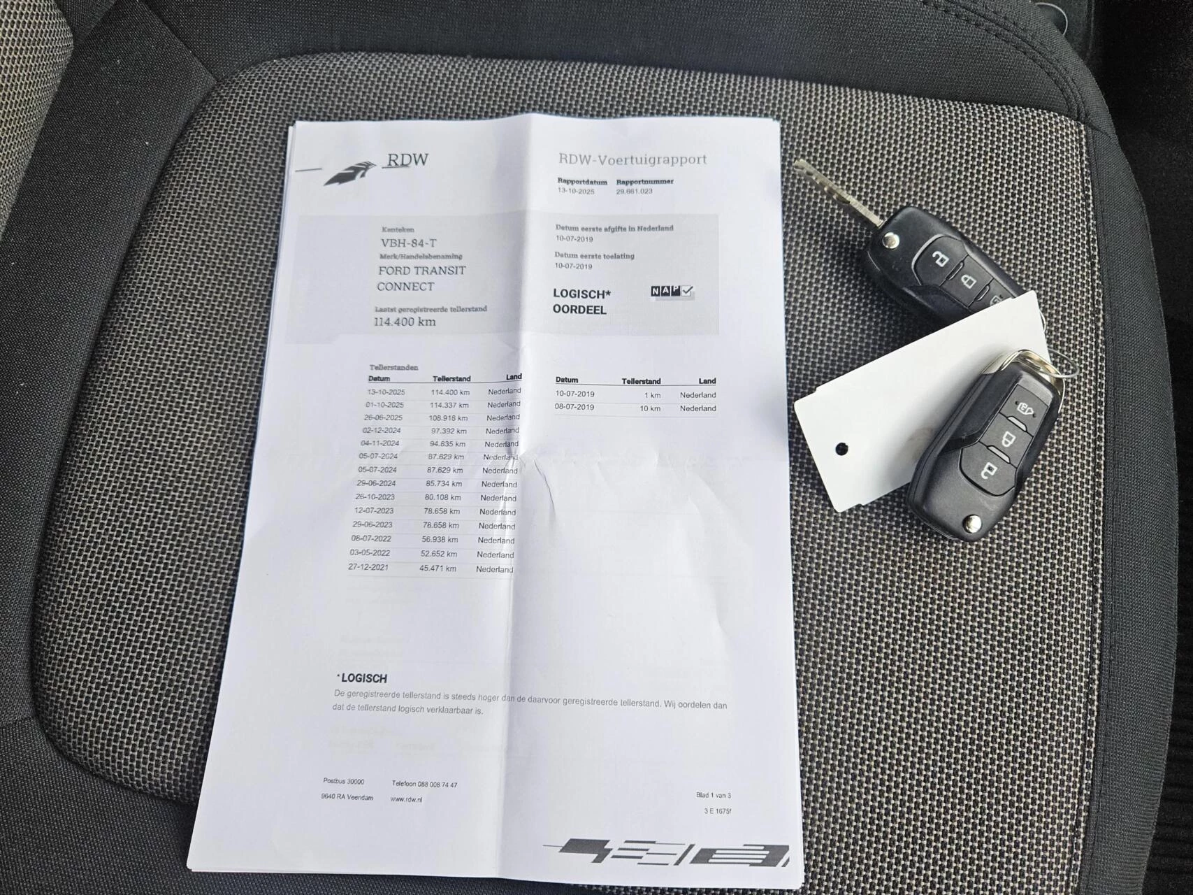 Hoofdafbeelding Ford Transit Connect
