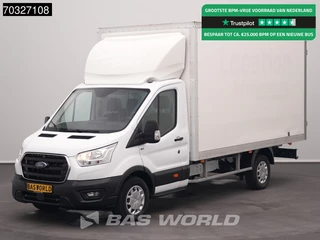 Ford Transit 130pk Bakwagen Achterdeuren Navi Airco Cruise Euro6 Meubelbak Koffer Airco Cruise control