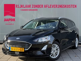 Ford Focus Wagon BWJ 2021 | 1.0T 124PK Titanium X Business | TREKHAAK | CLIMA | NAVI | LEDER/STOF | STOELVERW | CARPLAY | CRUISE |