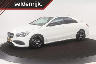 Mercedes-Benz CLA-klasse 180 AMG Night | Trekhaak | Camera |  Stoelverwarming | Navigatie | Half leder | Airco | Cruise control | Park Assist | Bluetooth