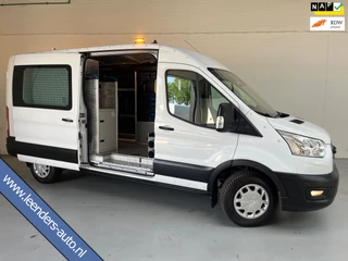 Ford Transit Servicewagen 350 2.0 TDCI 130PK euro6 L3H2 Trend MHEV RWD Sortimo Inrichting Victron v230 Standkachel RIJKLAARPRIJS!