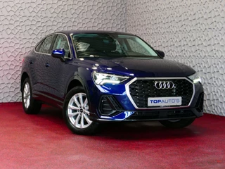 Audi Q3 Sportback 35 TFSI SPORT LINE CARPLAY NAVI LED ECC PDC LMV ADAP.CRUISE STOELVERW. KEYLESS 07/2023 "Audi rijden begint bij Topautos.nl – 20 Audi topmodellen direct op voorraad!"