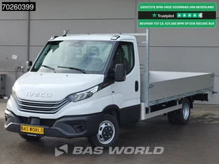 Iveco Daily 35C21 3.0L Automaat Open Laadbak 2025-Model Dubbellucht 3,5t Trekvermogen LED ACC CarPlay Euro6 Pritsche Pickup Airco