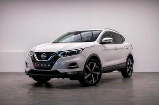 Nissan Qashqai 1.3 DIG-T Tekna + | Incl. BTW | Elektr. Stoelen + Stoelverw. 360 Camera. Leer. Keyless.