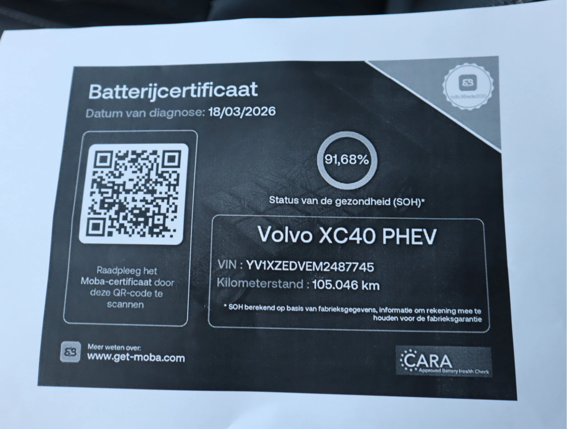 Hoofdafbeelding Volvo XC40