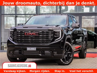 GMC Sierra DENALI 6,2 V8 Full Option | De Meest Luxe Pick-Up in zijn Klasse | Comfortabele Dubbele Cabine met Royale 5 Zitplaatsen | BPM vrij | Nu Leverbaar uit Voorraad | Voorraad Nr 434058