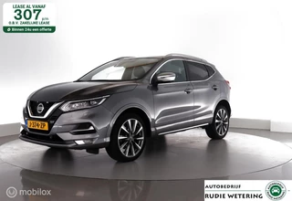 Nissan Qashqai 1.3 DIG-T 160PK Automaat Tekna + led|leer|panorama|nav|cam|dab|ecc|acc|lmv19