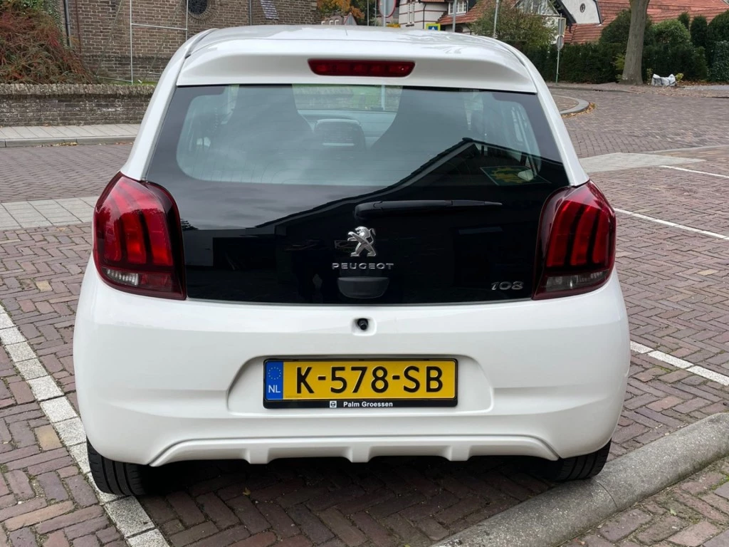 Hoofdafbeelding Peugeot 108