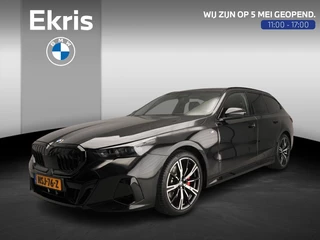 BMW 5 Serie Touring 520d | M-Sportpakket | LED | HUD | Trekhaak | Active cruise | Keyles go | DAB | Harman-kardon sound | Alu 20 inch