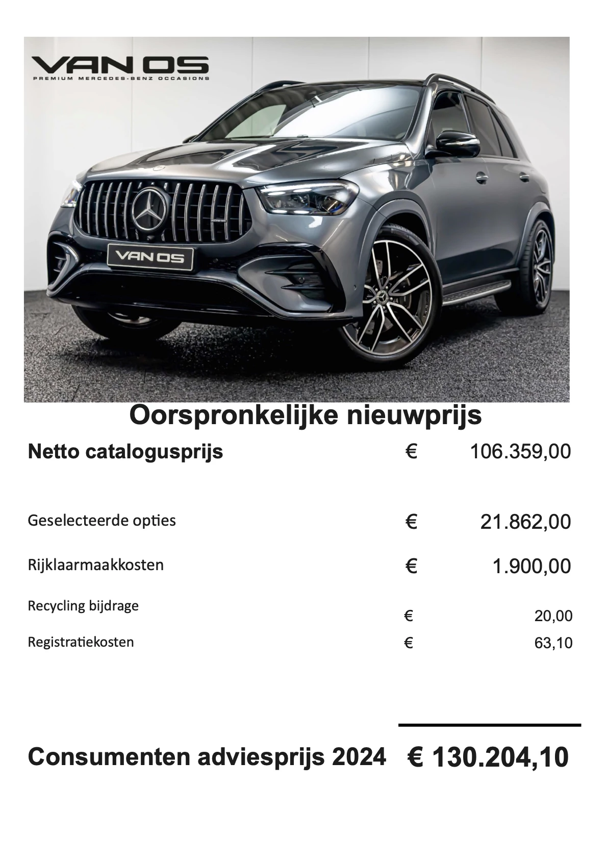 Hoofdafbeelding Mercedes-Benz GLE