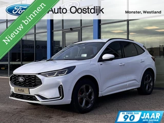 Ford Kuga 2.5 PHEV ST-Line X 243PK Elek. Trekhaak AGR Stoelen Winterpack Adaptieve Cruise 2100KG Trekgewicht Camera Blind-Spot Navi Climate B&O *Compleet*