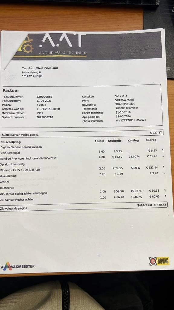 Hoofdafbeelding Volkswagen Transporter