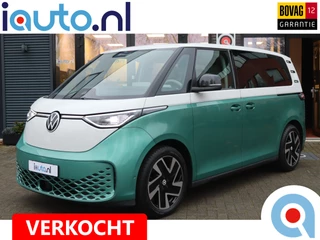 Volkswagen ID. Buzz Pro Style 77kWh IQ.Light/Keyless/Camera/Acc/Elek. schuifdeuren+klep/Dodehoek/20"