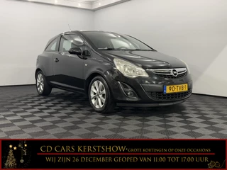Opel Corsa 1.2 EcoFlex Anniversay Edition LPG Airco, Half leder, Radio, Lichtmetalen velgen Bij de verkoop van gebruikte voertuigen door CD-Cars wordt geen standaard garantie verstrekt. De koper aanvaardt het voertuig in de staat waarin het zich bevindt op het moment van aankoop, Vo
