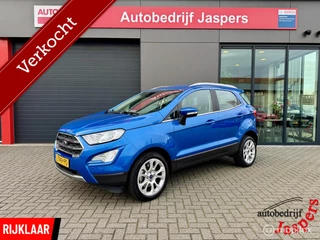 Ford EcoSport 1.0 EcoBoost Titanium Stoel-stuur verwarming/B&O/trekh.