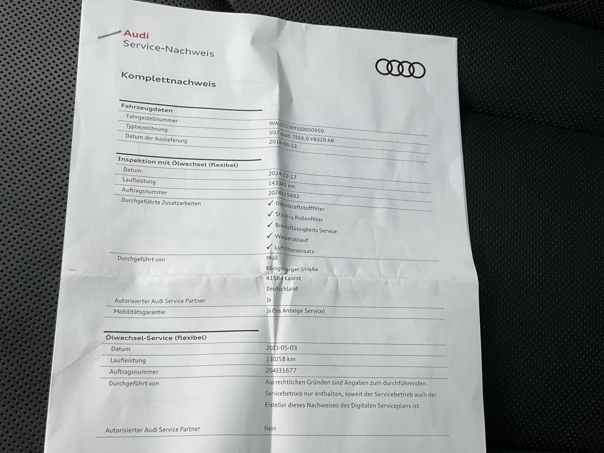 Hoofdafbeelding Audi SQ7