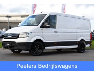 MAN TGE 35 2.0 L3H2 PB Edition Cruise, Camera, Carplay, LED, 180pk, Automaat, Multimedia, Trekhaak, Uniek!