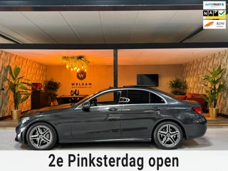 Mercedes-Benz C-klasse 200 Business Solution AMG Garantie NAP Pano Camera PDC Cruise Digitale Cockpit Sfeer Clima Navi Rijklaar