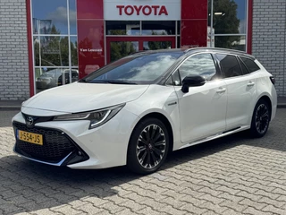 Hoofdafbeelding Toyota Corolla Touring Sports Toyota Corolla Touring Sports 2.0 HYBRID GR-SPORT STOELVERW PARKSENSOR CAMERA KEYLESS APPLE/ANDROID 17"LM-VELGEN NL-AUTO