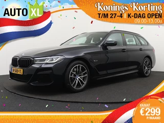 BMW 5 Serie Touring 530e M-Sport Laser-LED Leder/Sportstoel Camera Carplay