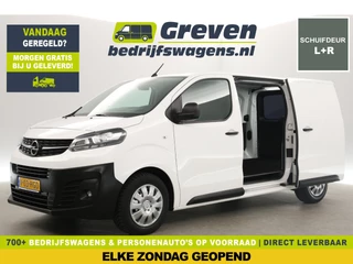 Opel Vivaro 1.5 CDTI L2H1 360Camera 2xSchuifdeur Airco Cruise Carplay Navi PDC 3 Persoons Stoelverwarming