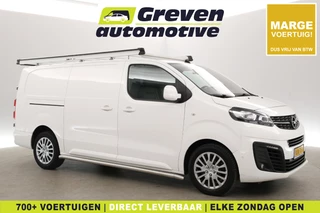 Opel Vivaro 2.0 CDTI L3H1 | Marge | Aut. | Airco | Cruise | Camera | Carplay | 3 Zits | 2xSchuifdeur | Trekhaak | Imperiaal