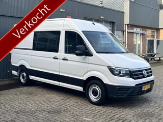 Volkswagen Crafter 35 2.0 TDI L3H3 140pk Airco Cruise control Kastinrichting Omvormer Standkachel werkplaats Navigatiesysteem Telefoonverbinding 2-Persoons Camera Euro 6