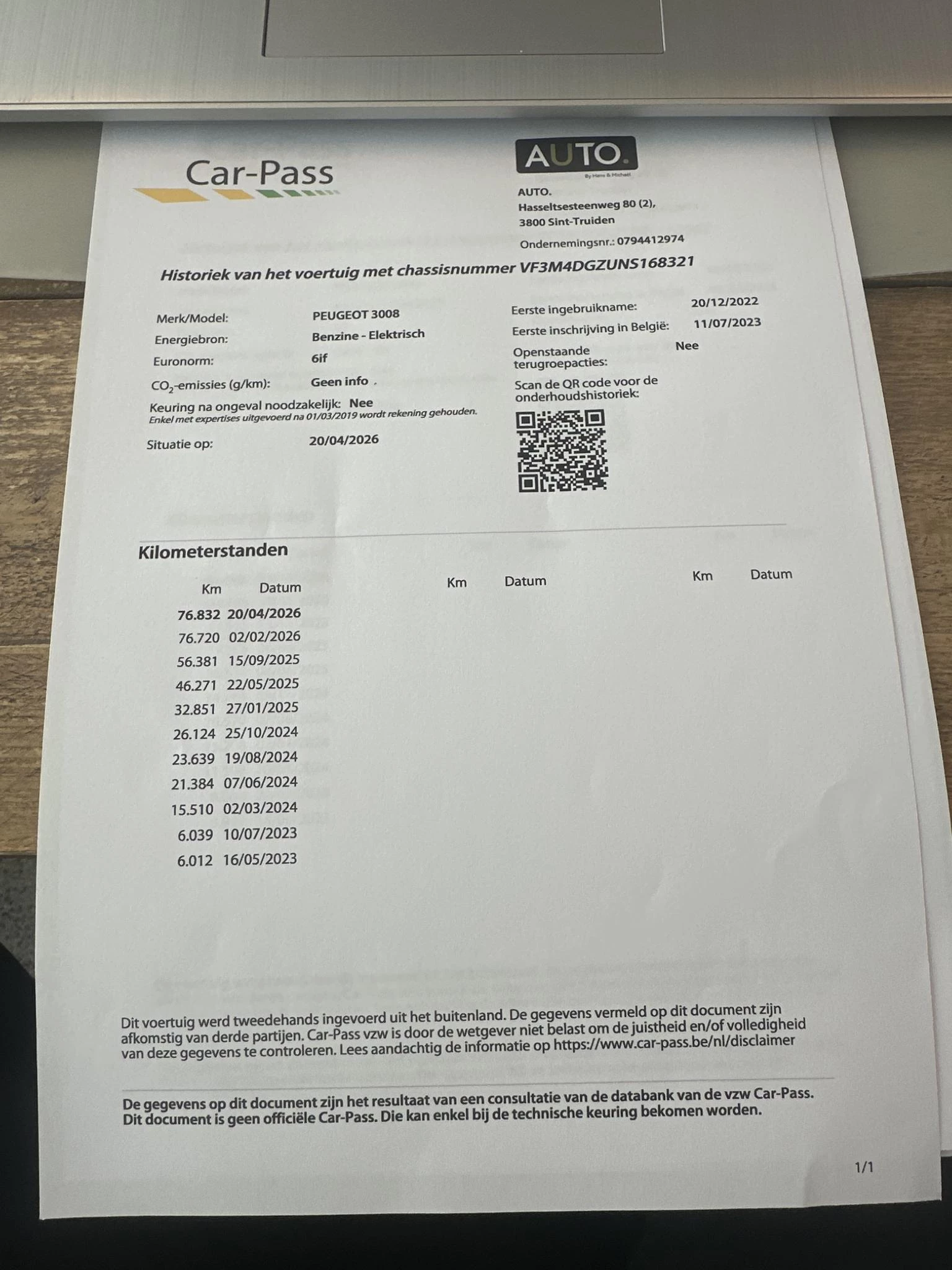 Hoofdafbeelding Peugeot 3008