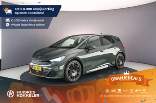 Hoofdafbeelding CUPRA Born CUPRA Born VZ 326pk Automaat Panoramadak, Adaptive cruise control, Navigatie, Head up display, 360 camera, Achteruitrijcamera, Stoelverwarming, LED verlichting