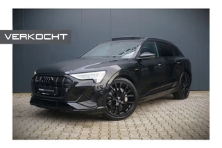 Audi e-tron e-tron 50 quattro Launch edition Black 71 kWh S-Line | Panoramadak | Stoelverwarming | Adaptive Cruise Control | Memory Seat | Parkeersensoren | Keyless | Apple Carplay