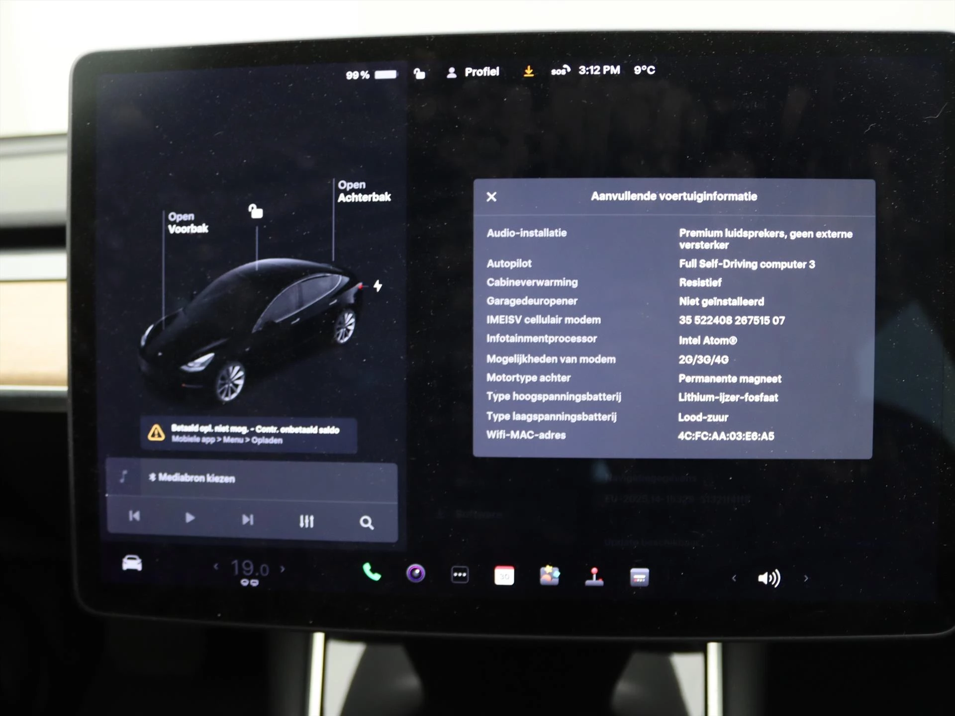 Hoofdafbeelding Tesla Model 3