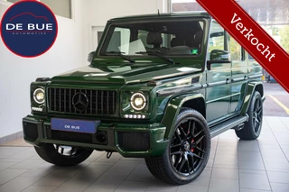 Hoofdafbeelding Mercedes-Benz G-Klasse Mercedes G-klasse AMG 63 G63 Facelift Akrapovic Designo UNIEK Dealer Onderhouden