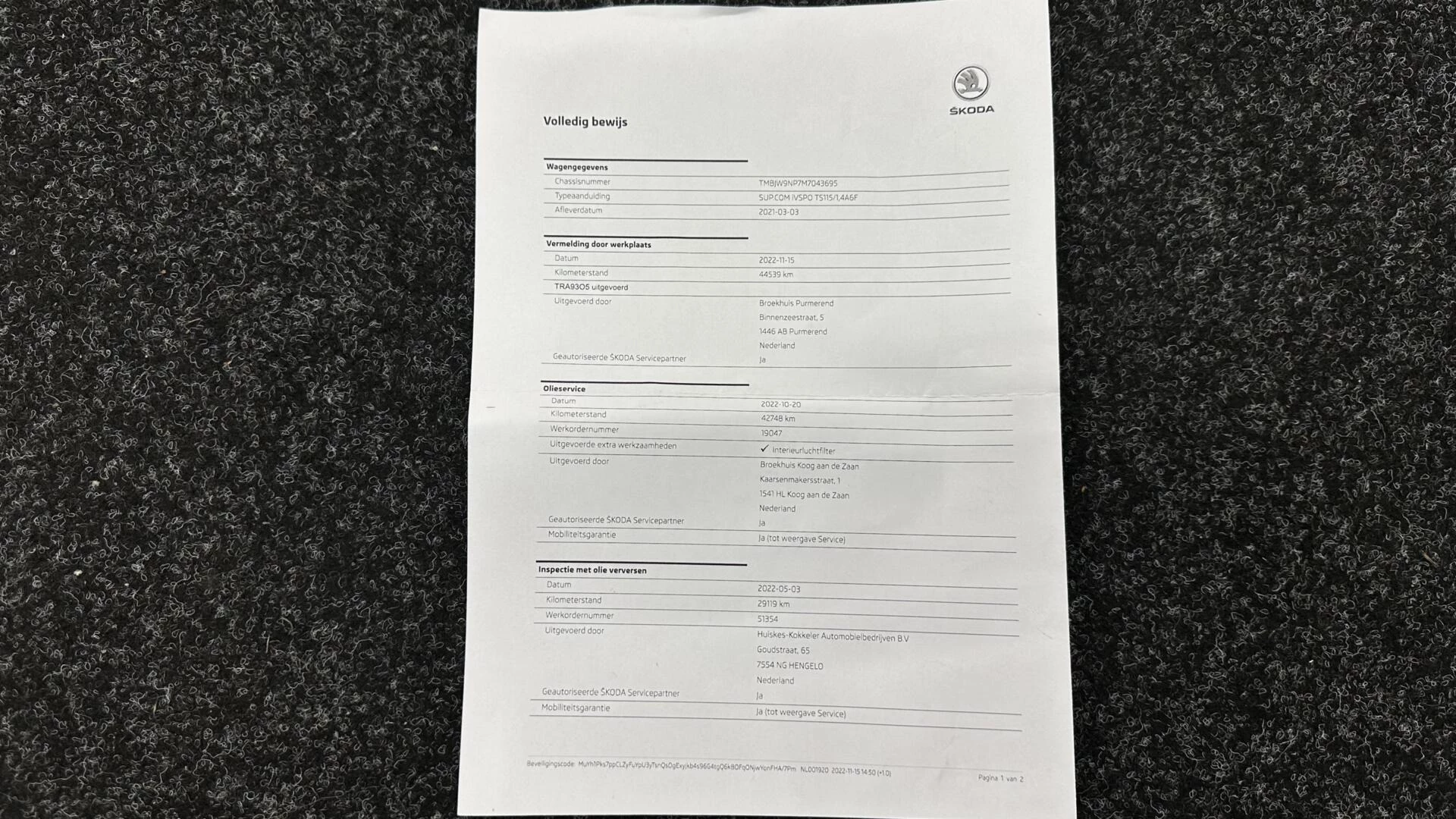 Hoofdafbeelding Škoda Superb