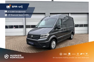 Volkswagen Crafter Bestelwagen 35 2.0 TDI 177pk Automaat L3H3 Exclusive | 2x Schuifdeur | Geveerde Stoel | Climatronic | Navi | Stoelverwarming | Trekhaak | *Actie prijs excl. kosten rijklaar maken*