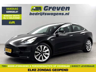 Tesla Model 3 Long Range AWD 75 kWh 360Camera 351PK Autopilot Pano Memory LED Cruise Clima 19"LMV Navi PDC Stoelverwarming