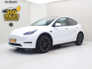 Hoofdafbeelding Tesla Model Y Tesla Model Y  Long-Range AWD 351pk 75 kWh [ TREKHAAK+FSD+WIT LEDER+20" LMV+PREMIUM AUDIO ]