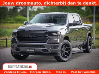 Dodge Ram 1500 Laramie Night 5,7 V8 402PK | Krachtige Hemi | Zeer Rijk Uitgevoerd | Comfortabele Dubbele Cabine met Royale 5 Zitplaatsen | Granite Crystal |  BPM vrij | Nu Leverbaar uit Voorraad | Voorraad Nr 2371 - 2297