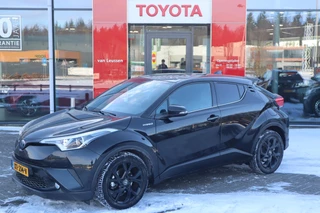 Toyota C-HR 1.8 HYBRID BLACK EDITION LEDER 18' LM-VELGEN KEYLESS NAVI STOELVERW. AD-CRUISE CLIMA NL-AUTO