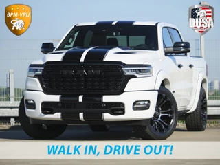 Hoofdafbeelding Dodge Ram 1500 Dodge Ram 1500 | Limited | 3.0L Twin-Turbo I6 | High Output | BPM-VRIJ | Passenger Display | 14,4 Touch Screen | LPG | RAMBOX Getoonde accessoires zijn verkrijgbaar tegen meerprijs
