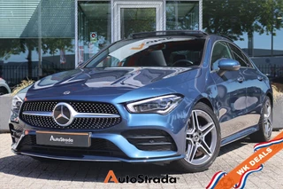 Mercedes CLA Coupé 200 AMG-LINE 163pk I Pano I Sfeerverlichting I Navi I Memory I Stoelverwarming | ACC