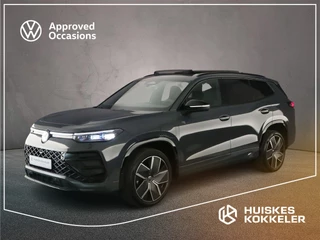 Hoofdafbeelding Volkswagen Tayron Volkswagen Tayron R-Line Edition 1.5 TSI eHybrid 272pk DSG Automaat Trekhaak, Black style, Panoramadak, Adaptive cruise control, Elektrische achterklep, 360 camera, Achteruitrijcamera