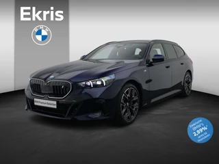 BMW i5 Touring eDrive40 M Sport Edition | Innovation Pack | Travel Pack | Comfort Pack | Stuurwielrand Verwarmd | Trekhaak | Panoramadak | Stoelventilatie | Driving Assistant Professional | Bowers & Wilkins | 20''