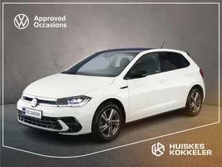 Volkswagen Polo R-Line 1.0 TSI 95pk DSG Automaat Adaptive cruise control, Achteruitrijcamera, Stoelverwarming, LED matrix koplampen, Airco, Parkeersensoren, DAB, Radio, App connect